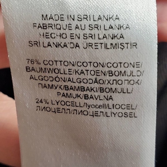 Ralph Lauren button front raw hem midi Denim Jeans Button skirt Size 8 Med New - Picture 7 of 10